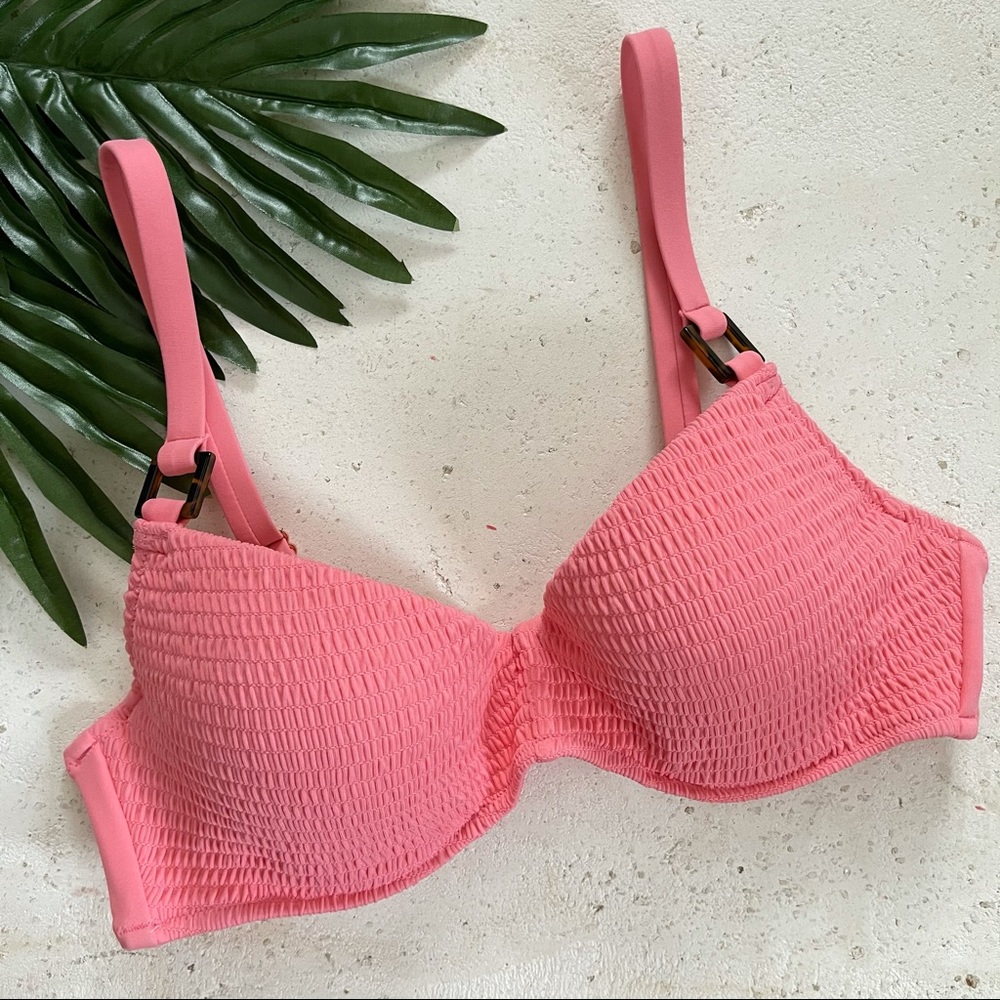 Shade & Shore Pink Bikini Top